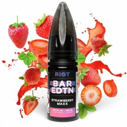 Riot Brend Strawberry Maxx 10 ML Salt Likit
