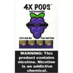 4x Pods GRAPE - Juul Uyumlu pod