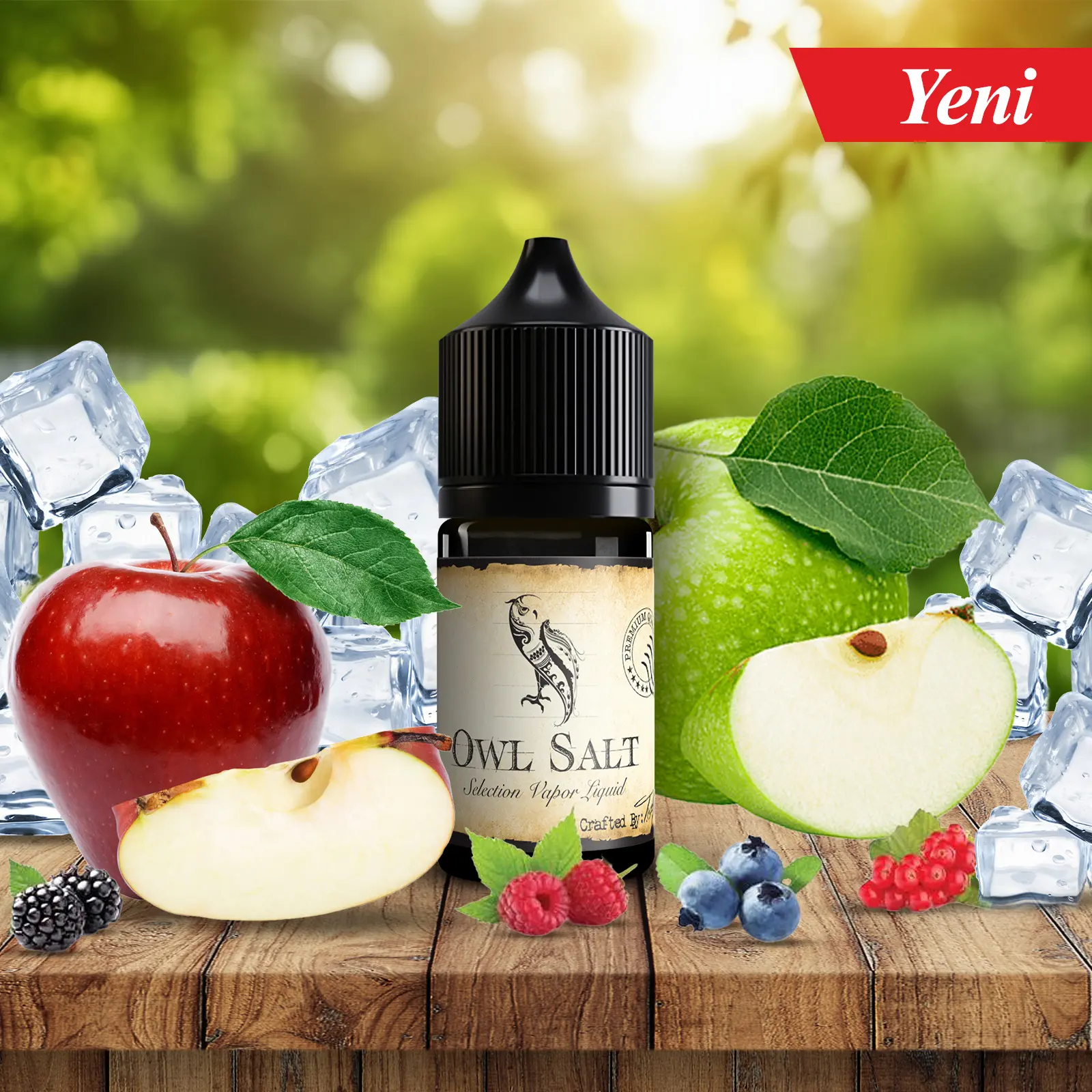 Owl Vape Twister Apple Ice Salt 30ml