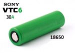 Sony Vtc6 3000 Mah 30A 3.7V Imr