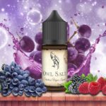 Owl Vape Grape Ice Blaze salt  30Ml