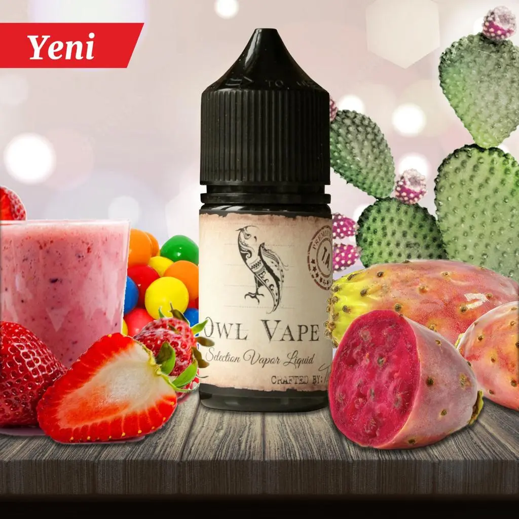 Owl Vape Cactus Bublegum Ice Salt 30Ml