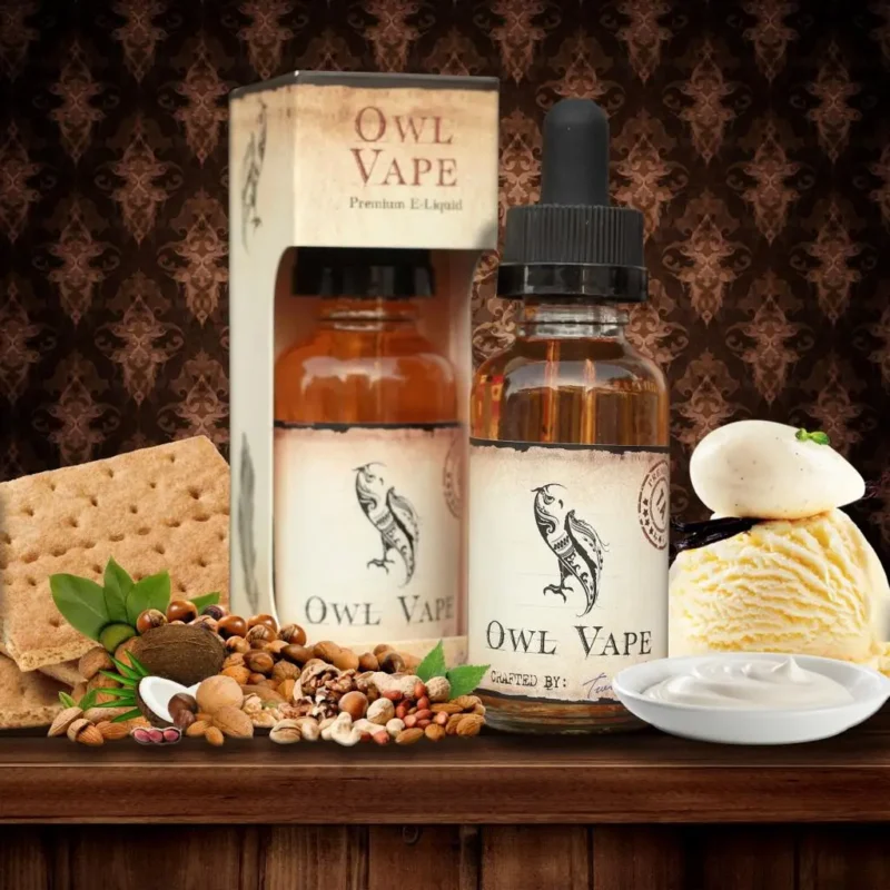 Owl Vape French Biscotto Nut 30Ml