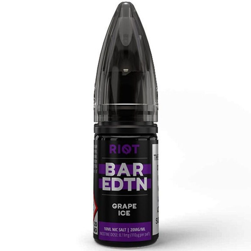 Riot Brand Salt Grape Ice 10 ML Salt Likit