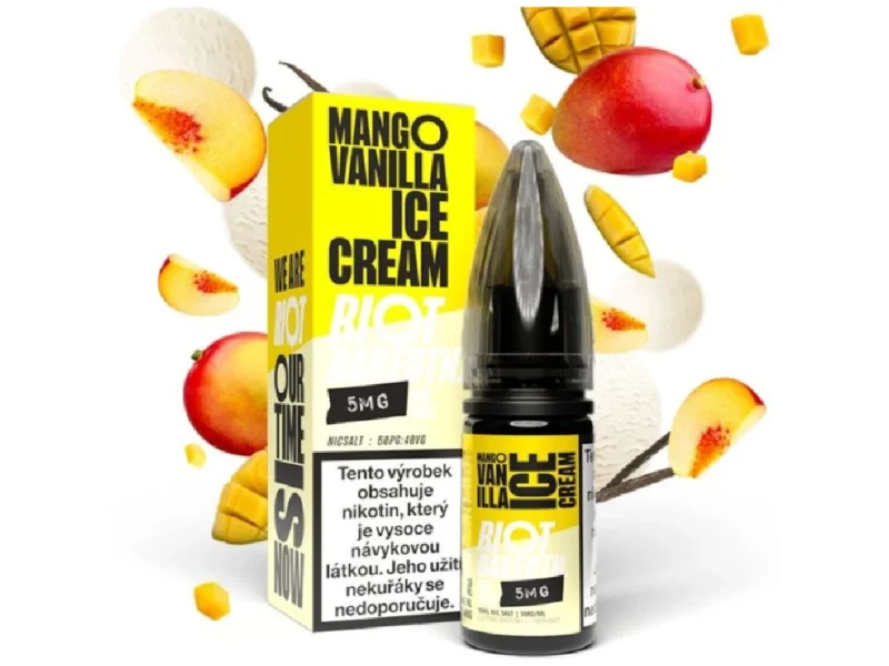 Riot Brand Mango Vanilla Ice 10 ML Salt Likit