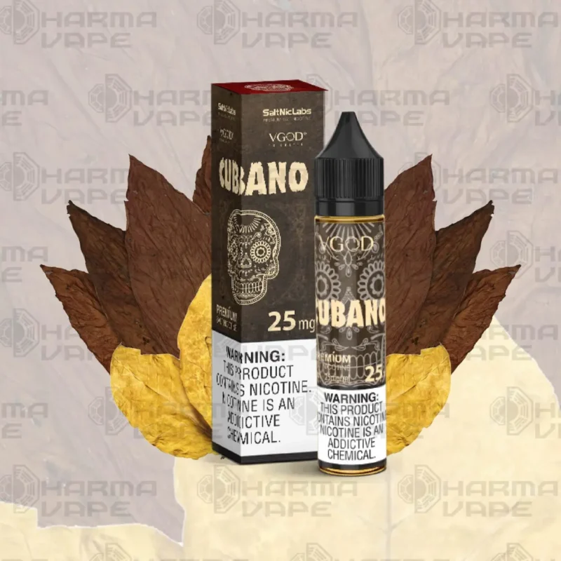 Vgod Cubano Rich Creamy Cigar 30 ML Salt Likit